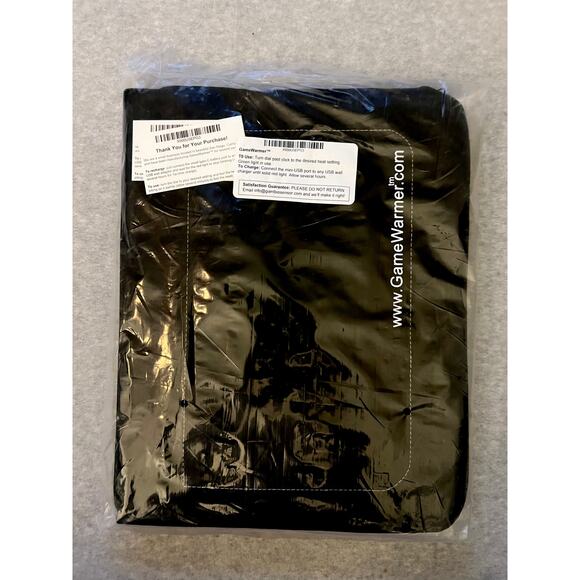 Game Warmer Portable Battery Operated Set Cushion Fiber Heating Panel - Picture 3 of 6